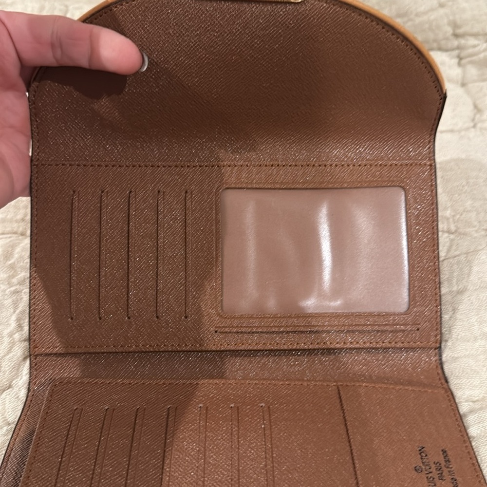 Louis Vuitton Brown Eugenie monagramed wallet - Picture 6 of 7